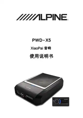 alpine阿尔派PWD-X5