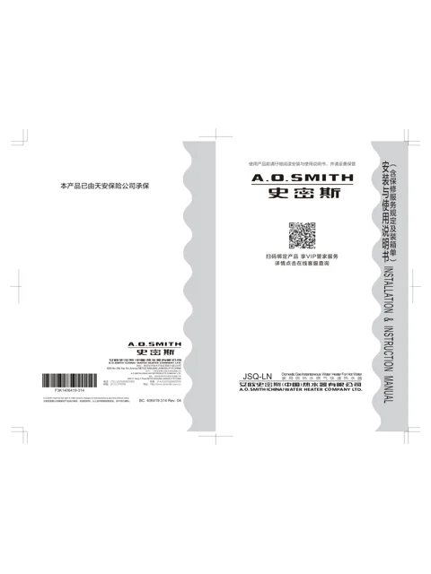 AO史密斯JSQ31-LN
