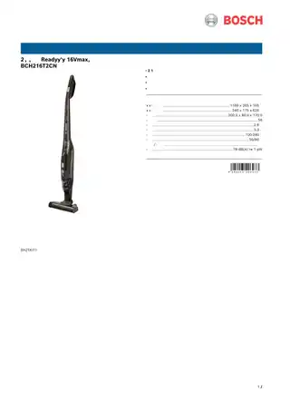 bosch博世BCH216T2CN