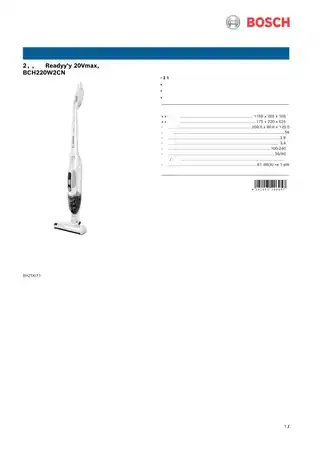 bosch博世BCH220W2CN