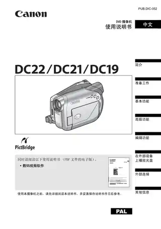 CANON佳能DC22