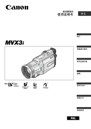 CANON佳能MVX3i