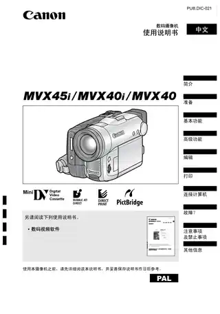 CANON佳能MVX40i