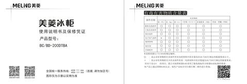 meiling美菱BC_BD-200DTBA