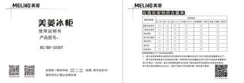 meiling美菱BC_BD-300DT