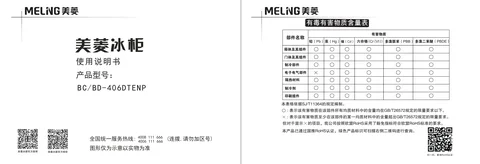 meiling美菱BC_BD-406DTENP