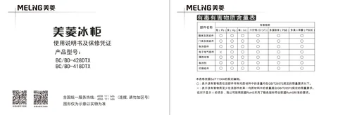 meiling美菱BC_BD-418DTX