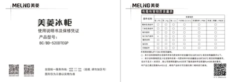 meiling美菱BC_BD-520DTEGP