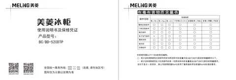 meiling美菱BC_BD-520DTP