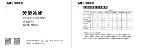 meiling美菱BC_BD-728DTX