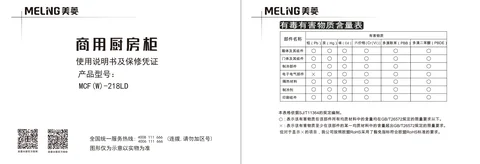 meiling美菱MCF(W)-218LD