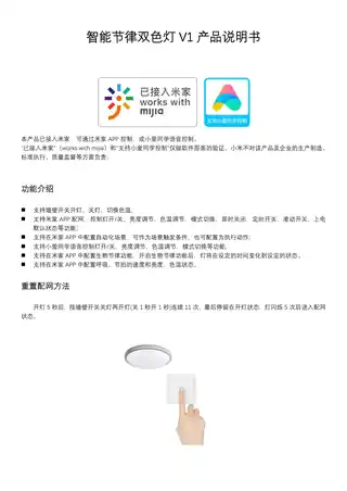 智能节律双色灯V1
