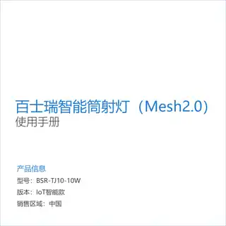 百士瑞智能筒射灯（Mesh2.0）