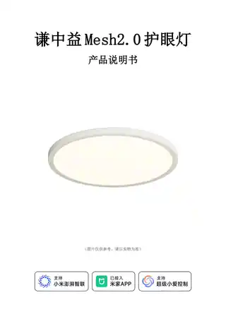 谦中益Mesh2.0护眼灯