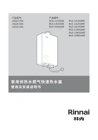 rinnai林内JSG22-55A