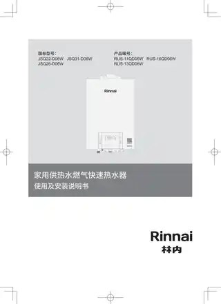 rinnai林内JSQ31-D06W