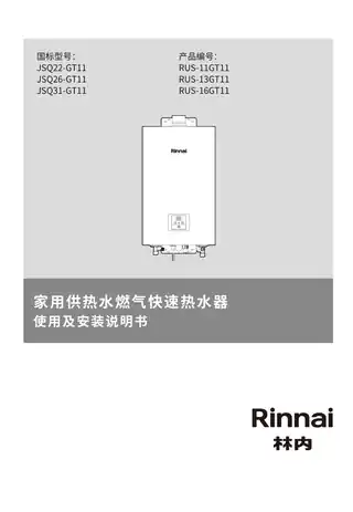 rinnai林内JSQ31-GT11