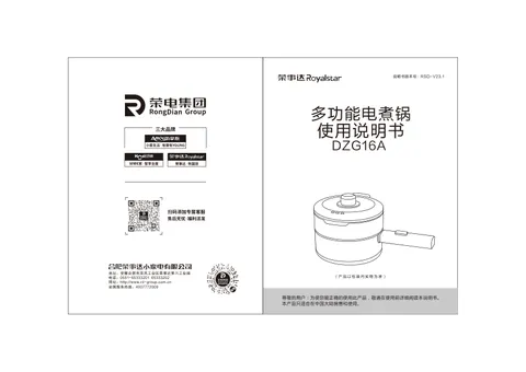 Royalstar荣事达DZG16A