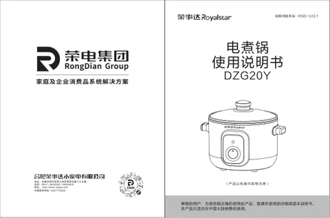 Royalstar荣事达DZG20Y
