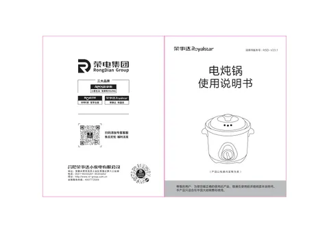Royalstar荣事达RDG-Z15Q