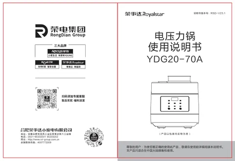 Royalstar荣事达YDG20-70A