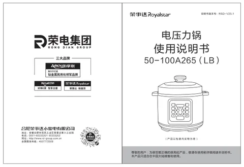 Royalstar荣事达YDG50-100A265（LB）