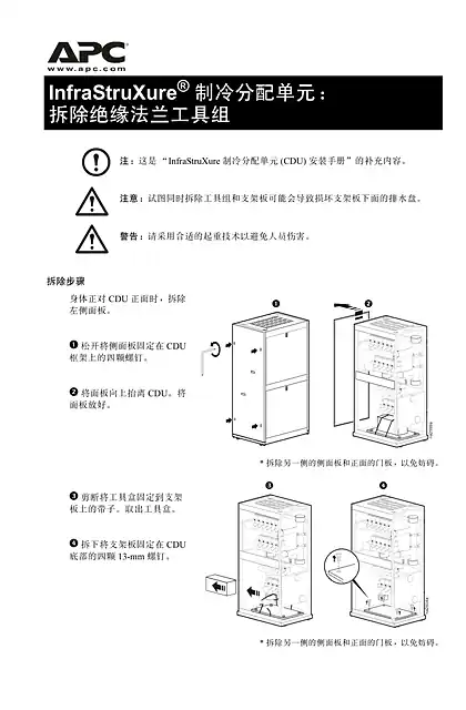 schneider施耐德法兰套件拆卸附录