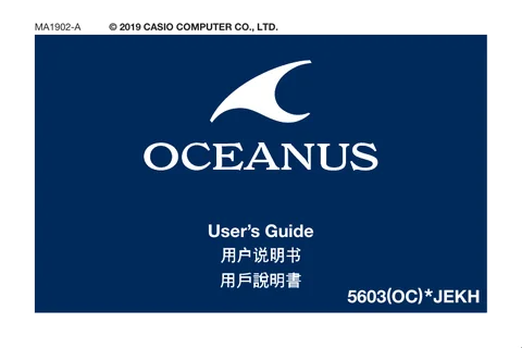 casioカシオOCW-S5000MB