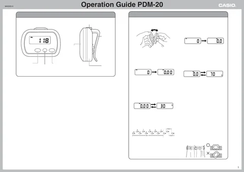casioカシオPDM-20