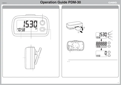 casioカシオPDM-30