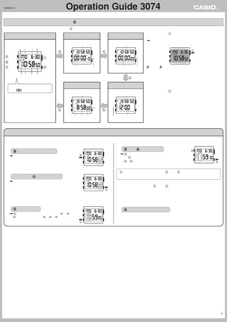casioカシオW-110