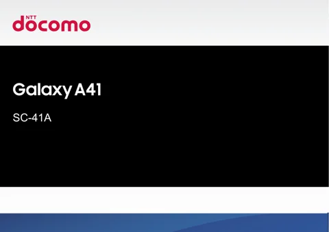 samsungサムスンSM-A415D