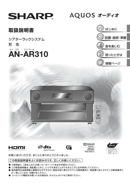sharpシャープAN-AR310