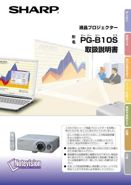 sharpシャープPG-B10S