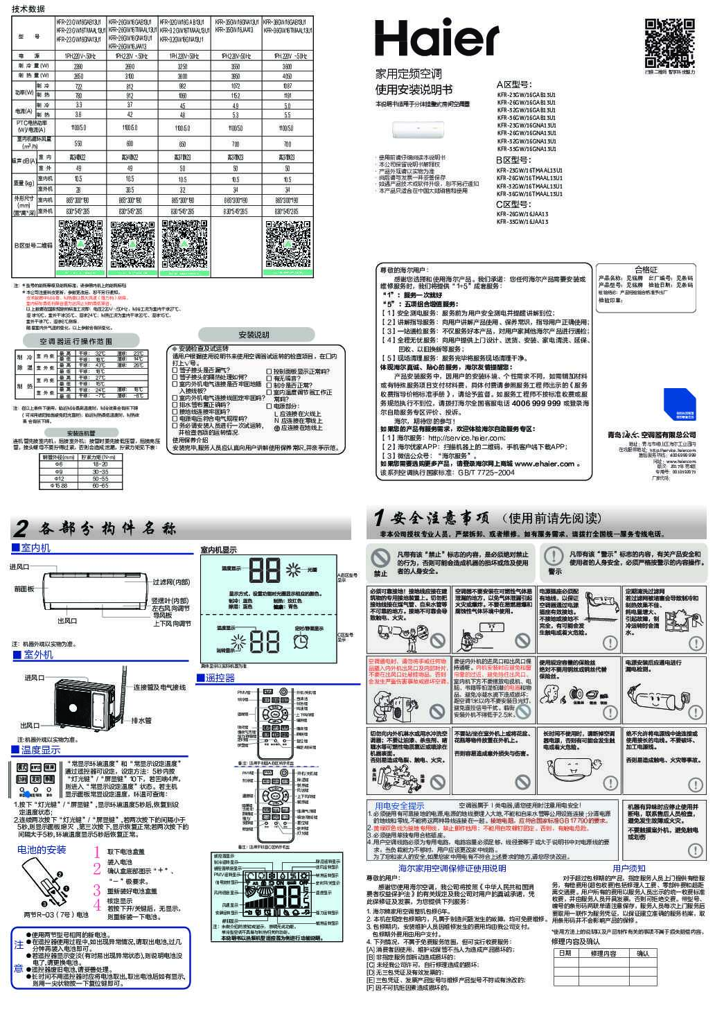 KFR-23GW/16GNA13U1