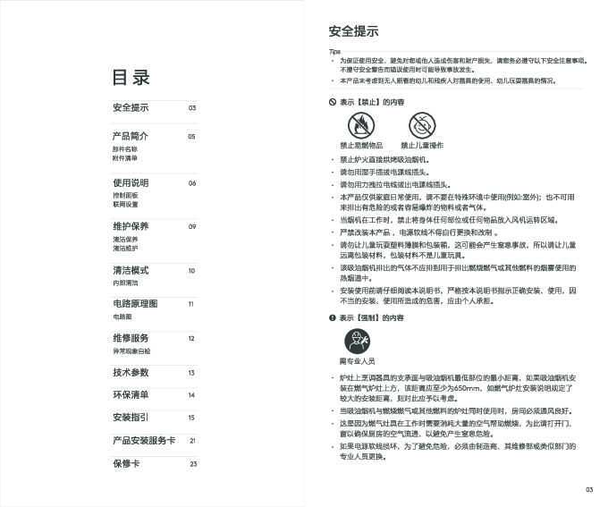 Midea美的CXEP922W-E6说明书