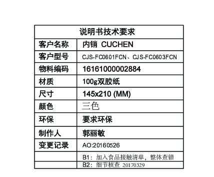 CJS-FC1002FCN